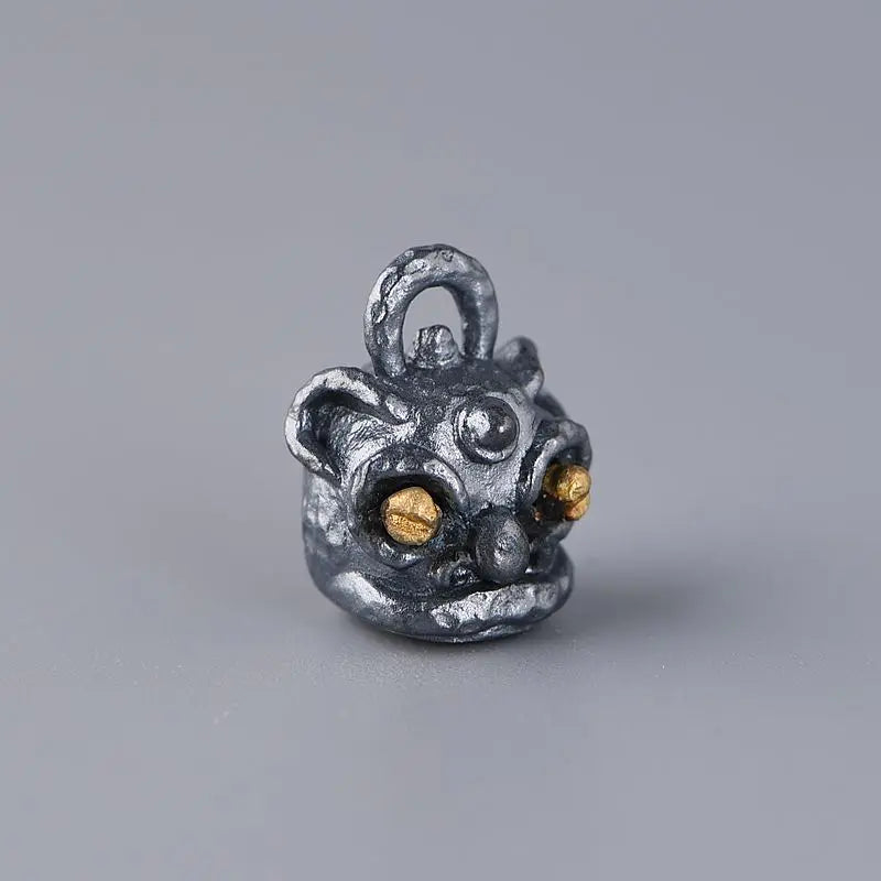 Vintage Lion Pendant 925 Silver S925 Sterling Silver for Jewelry Making Women