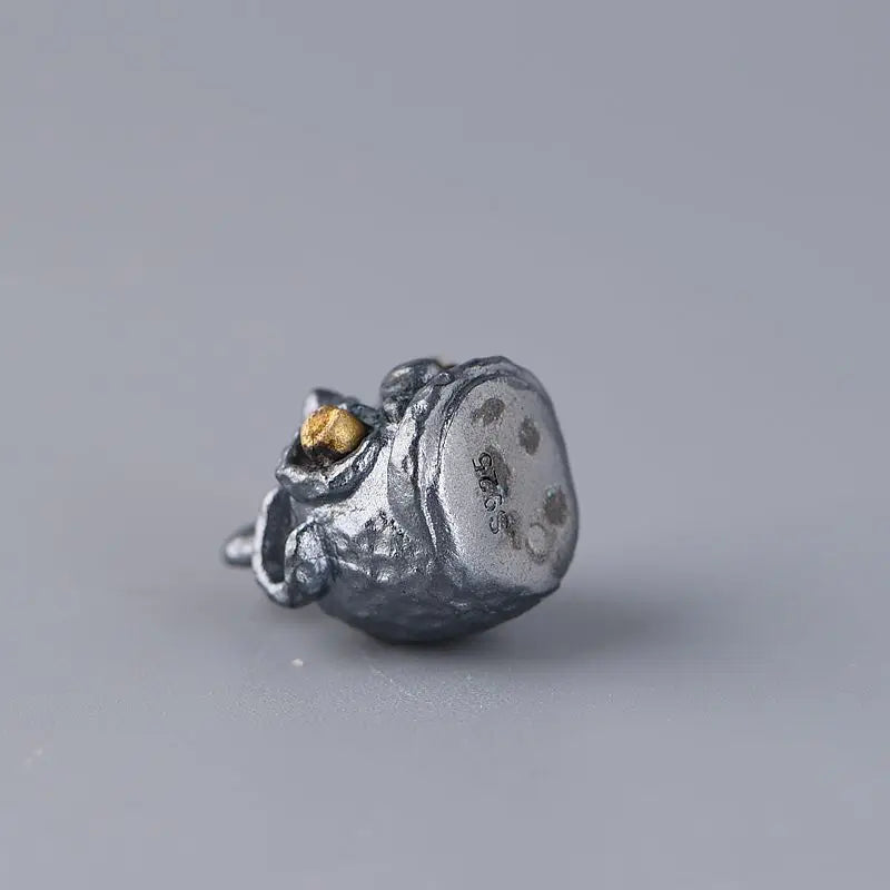 Vintage Lion Pendant 925 Silver S925 Sterling Silver for Jewelry Making Women