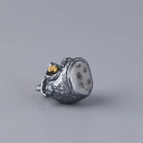 Vintage Lion Pendant 925 Silver S925 Sterling Silver for Jewelry Making Women