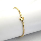 2.5mm Elastic Bead Bracelet For Women Charm Bracelet Gift PB026