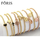 2.5mm Elastic Bead Bracelet For Women Charm Bracelet Gift PB026
