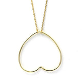 Rose & Heart Necklace For Women Christmas Gift PN034