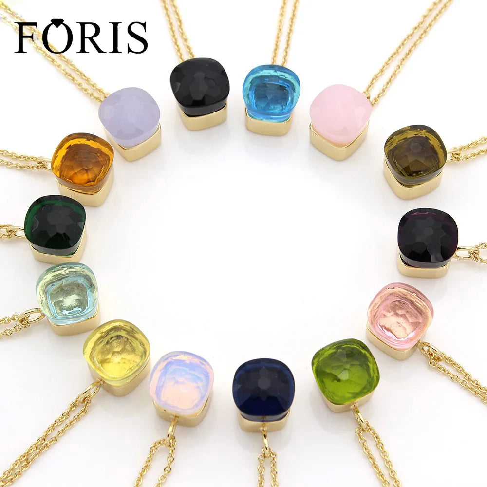 Crystal Necklaces Pendants Women Christmas Gift Anniversary Jewelry PN037