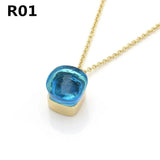 Crystal Necklaces Pendants Women Christmas Gift Anniversary Jewelry PN037