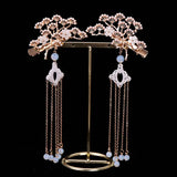 Ancient Chinese Style Tassel Hairpin Clips Bride Wedding Headpieces
