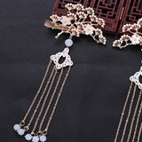 Ancient Chinese Style Tassel Hairpin Clips Bride Wedding Headpieces