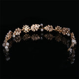 Flower Rhinestone Headband Hair Bands Bride Wedding Hair Jewelry