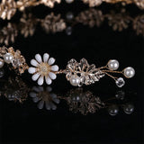 Flower Rhinestone Headband Hair Bands Bride Wedding Hair Jewelry