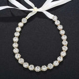 Rose Gold/Silver Crystal Tiaras Crowns Headband for Bride Wedding
