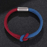 Minimalist Red Thread Bracelet for Women Men Lucky Milan Rope Knot Charm