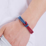 Minimalist Red Thread Bracelet for Women Men Lucky Milan Rope Knot Charm