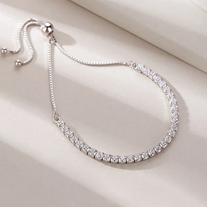 Adjustable Stamp Bracelets Zircon Bride Jewelry