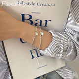 Crystal Heart Chain Bracelet for Women Wedding