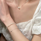 Vintage Double-layered Pearl Chain Bracelets for Women
