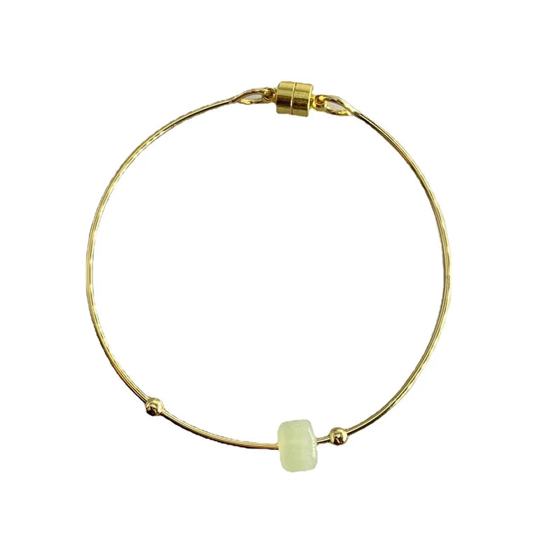 Hetian Jade Bracelet Vintage Wedding Jewelry for Women