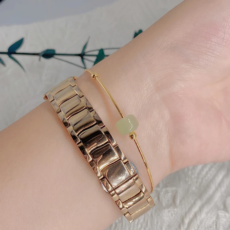 Hetian Jade Bracelet Vintage Wedding Jewelry for Women