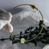 Hetian Jade Bracelet Vintage Wedding Jewelry for Women