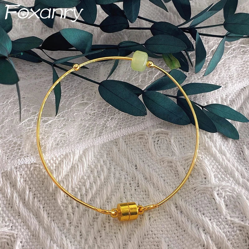 Hetian Jade Bracelet Vintage Wedding Jewelry for Women