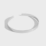 Minimalist Stamp Bracelets for Women Open Bangles Jewelry