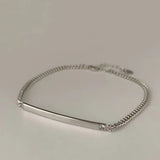 Allergy-Free Anklet for Women Couples Geometric Holiday Beach Jewelry