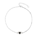 Hypoallergenic Beach Anklet for Women LOVE Heart Geometric Holiday Party Jewelry