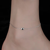 Hypoallergenic Beach Anklet for Women LOVE Heart Geometric Holiday Party Jewelry
