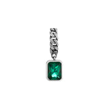 Green Zircons Earrings for Women - Allergy Free Party Jewelry