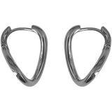 Silver Hoop Earrings Vintage Geometric Party Jewelry