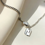 Thai Silver Anklet Good Luck Bead Retro Hip Hop Party Jewelry