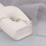 Silver Bracelets Chain LOVE Heart Star Party Jewelry Girl