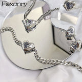 Zircons Chain Bracelet LOVE Heart Holiday Beach Accessorie
