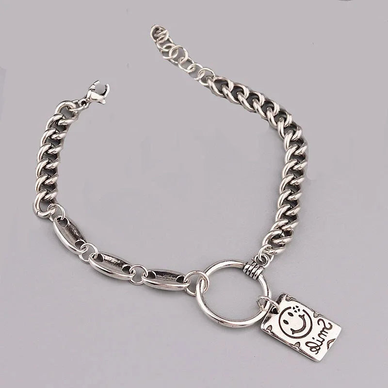 Stamp Bracelets for Women Chain LOVE Heart Party Jewelry Gift