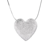 Vintage Stamp Necklace LOVE Heart Party Jewelry