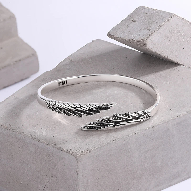 Vintage Feather Bracelet for Women Couples