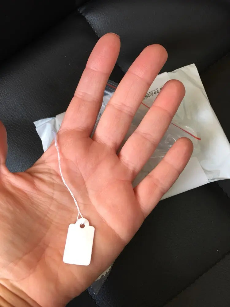 500 pcs Jewelry Strung Pricing Tags with String
