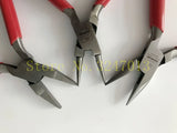 3Pc Round Flat Chain Plier Set Jewelry Making