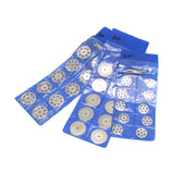 40mm Diamond Cutting Disc 10pcs + 2pcs Mandrels Jewelry Cutting Tools