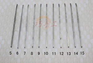 #5-#15 Millgrain Wheels HSSL Square Handle 67mm Jewelry Making Tools