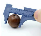 10pcs Plastic Ruler Jewelry Tools 80mm Plastic Gauge