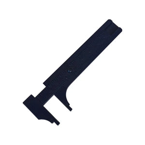 10pcs Plastic Ruler Jewelry Tools 80mm Plastic Gauge