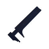 10pcs Plastic Ruler Jewelry Tools 80mm Plastic Gauge