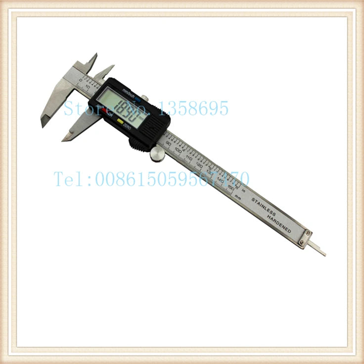 DIY 1Pcs 0-150mm 0.01mm GH422 Dial Digital Thickness Gauge