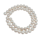 Freshwater Pearl Beads, 12-14mm Round Coin, Full Hole Drilled