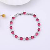 925 Silver Bracelet with Zircon for Women