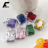 925 Silver Zircon Necklace for Women Wedding
