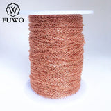 High Rose Filled Brass Chain 10M Anti Tarnish 1.5*2mm Oval Wire
