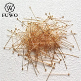 Brass Ball Needle Connect Clasps High Ball Headpins 1.8*30mm