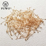 Brass Ball Needle Connect Clasps High Ball Headpins 1.8*30mm