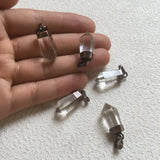 Crystal Quartz Point Antique Copper Necklace PD363