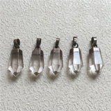 Crystal Quartz Point Antique Copper Necklace PD363